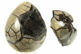 Septarian Dragon Egg Geode - Removable Section #271138-3